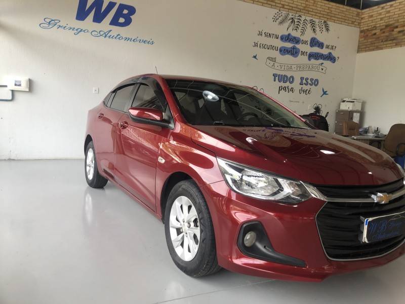 CHEVROLET - ONIX - 2019/2020 - Vermelha - R$ 72.800,00