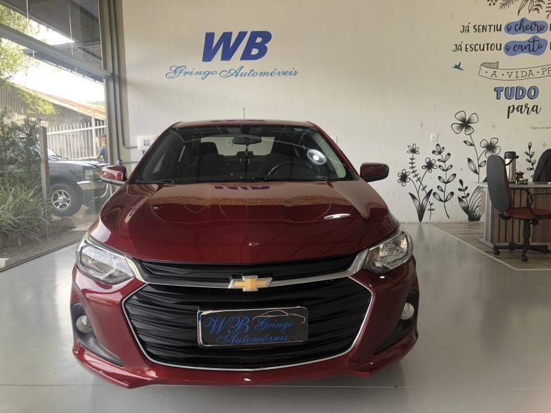CHEVROLET - ONIX - 2019/2020 - Vermelha - R$ 72.800,00